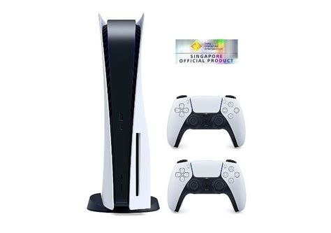 SONY PlayStation 5 Disc Drive Console - 2 DualSens Wireless Controllers ...