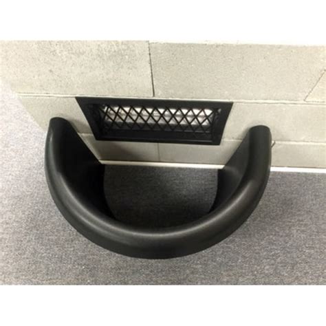 Crawl Space Door Systems 21-in x 14-in Black Plastic Foundation Vent ...