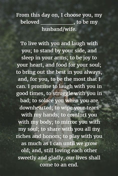 10+ Christian wedding vows to husband ideas