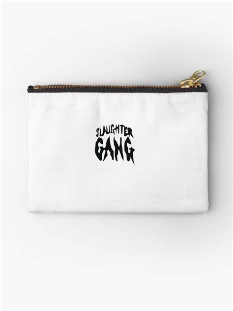 "Slaughter Gang Logo" Zipper Pouch by ItzAlfie | Redbubble