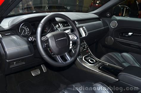 Range Rover Evoque Autobiography Dynamic dashboard at Geneva Motor Show ...