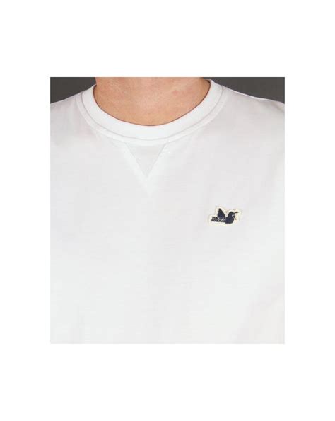 Peaceful Hooligan Sterling T-shirt White - round neck tee