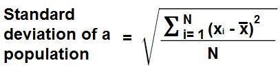 Standard Deviation Calculator