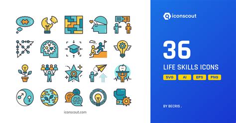 Download Life Skills Icon pack Available in SVG, PNG & Icon Fonts