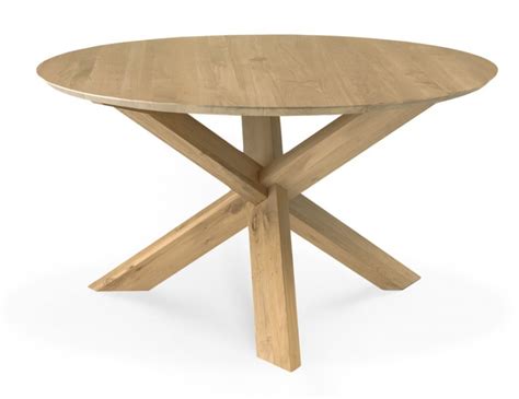 Oak Circle Dining Table | Ethnicraft | CHANINTR