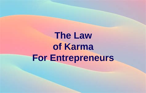 Law of Karma - The 3rd Spiritual Law of Success