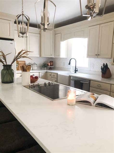 Stunning White Quartz Countertops for Your Kitchen