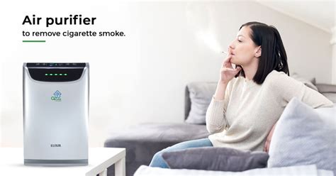 Air Purifier To Remove Cigarette Smoke - O2cure.in