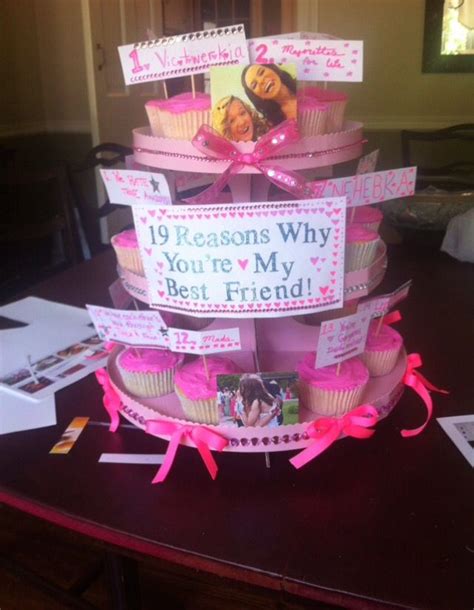 Cute Best Friend Birthday Gift Idea for 19th Birthday