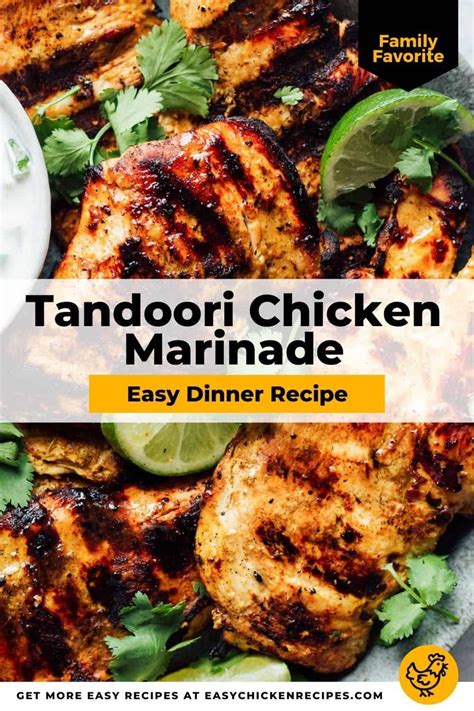 Tandoori chicken marinade – Artofit