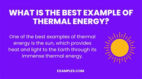 Thermal Energy - 40+ Examples, Formula, Types, Functions,