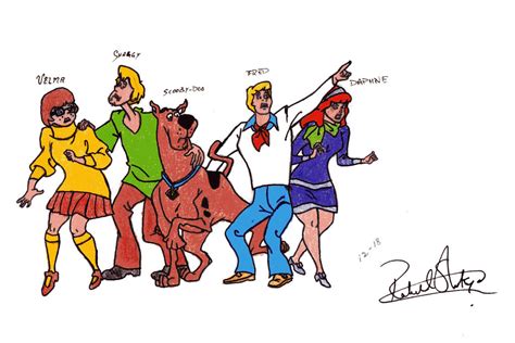 Scooby Doo Gang by zosoguitar on DeviantArt