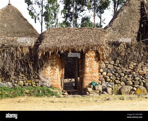 Tribal village in Ethiopia country, Africa Stock Photo - Alamy