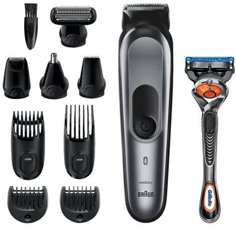 Braun MGK7221 10-in-1 Hair Trimmer Beard Trimmer for Men, Body Grooming ...