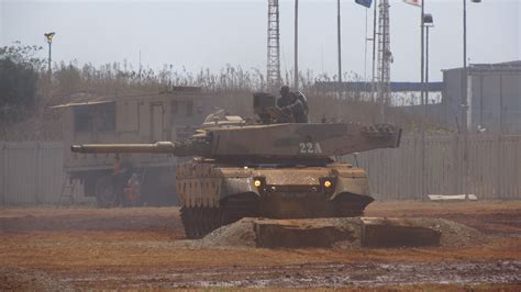 Olifant Mk2 tank of the South African Armoured Corps during the Africa ...