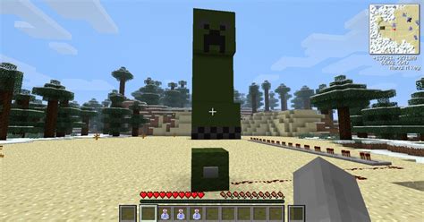 big creeper explosion Minecraft Project