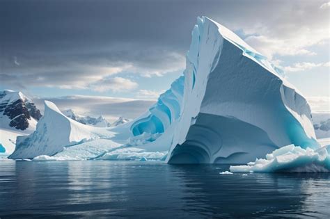 Premium AI Image | iceberg in Antarctica