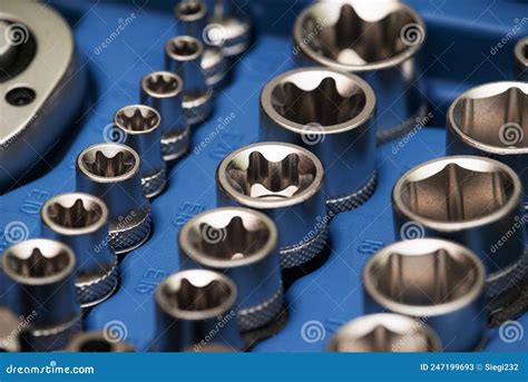 New socket wrench set stock image. Image of restoration - 247199693