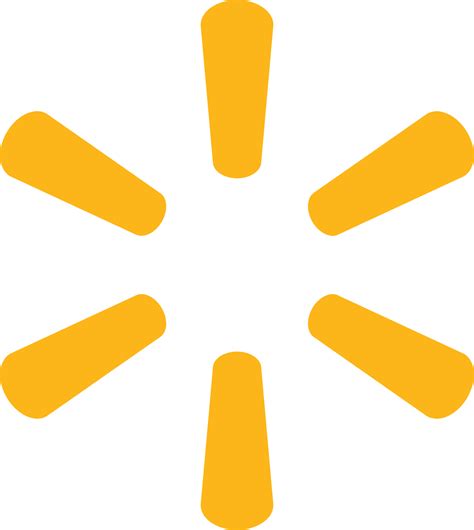 Walmart logo in transparent PNG and vectorized SVG formats