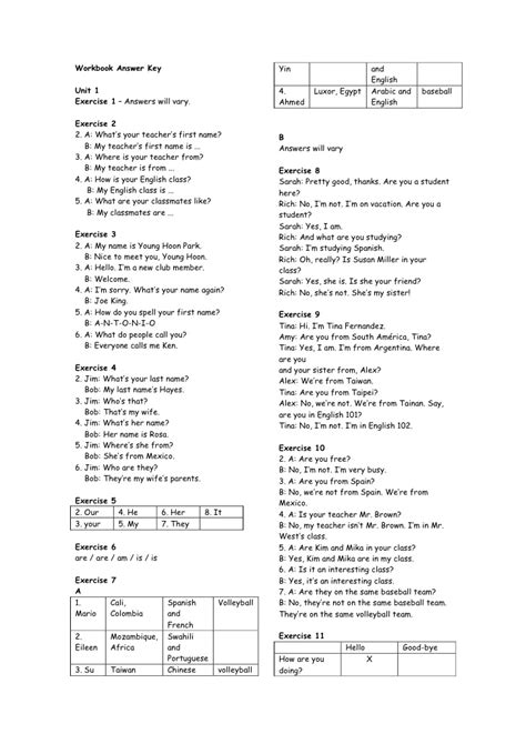 American English File Workbook Answer Key Pdf Mvskyey 17331 | Hot Sex ...