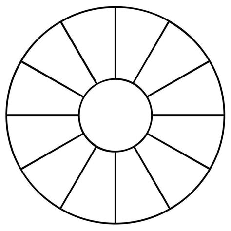 Color Wheel Template Color Wheel Worksheet Color Wheel Emotion - Riset