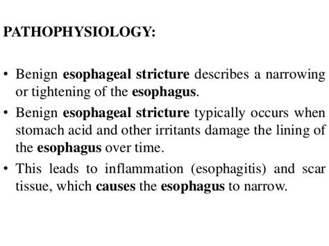 Esophageal stricture