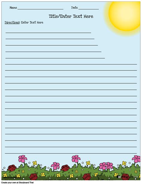 Writing Worksheets for Creative Kids | Free PDF Printables - Worksheets ...