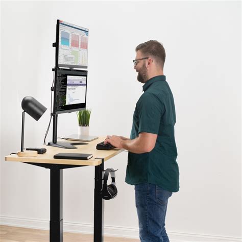 Dual Monitor Desk Stand