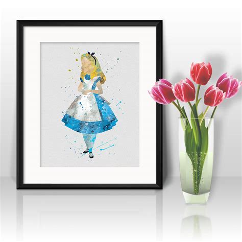 Alice In Wonderland Watercolor at GetDrawings | Free download