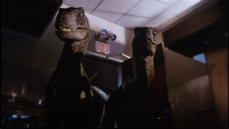 Velociraptor Jurassic Park Kitchen Scene