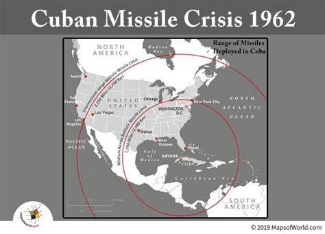 Cuban Missile Crisis World Map