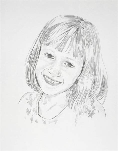 Pencil Portrait Sketch - Etsy