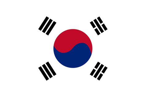 South Korean flag By Marco Livolsi | TheHungryJPEG