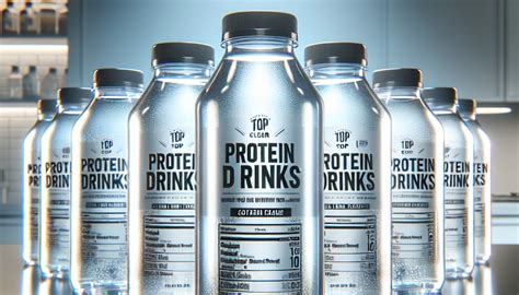 Best Clear Protein Drinks: Top Picks Revealed