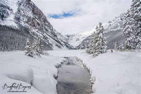 lake louise winter wonderland