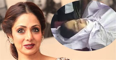 A picture is going viral of Sridevi's dead body, REAL or FAKE?