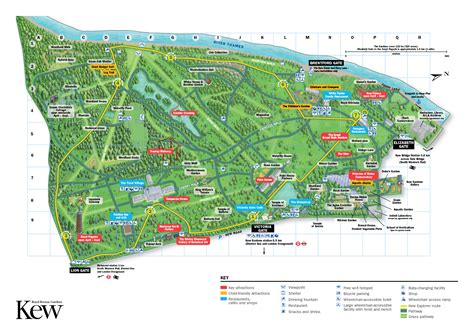 Map of Kew Gardens | Kew