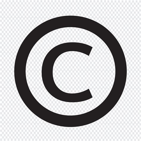 copyright symbol icon 643482 Vector Art at Vecteezy