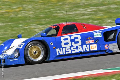 Scarperia, 5 April 2024: Nissan R90CK group C year 1990 in action ...