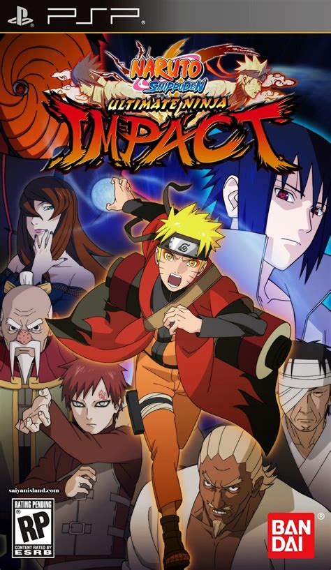 PSP - Naruto Shippuden - Ultimate Ninja Impact (USA) ISO - PPSSPP ...