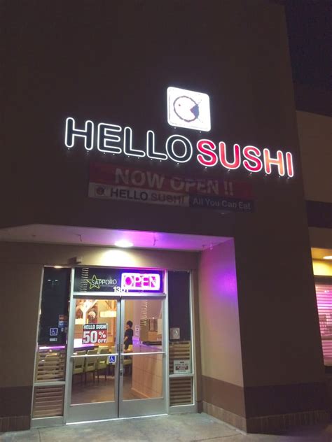 Hello Sushi - Fullerton, CA - Full Menu, Reviews, Photos