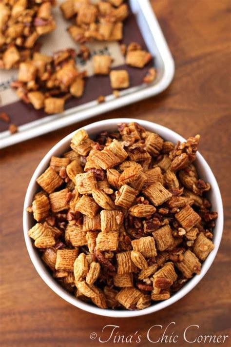 Praline Pecan Crunch Snack Mix – Tina's Chic Corner