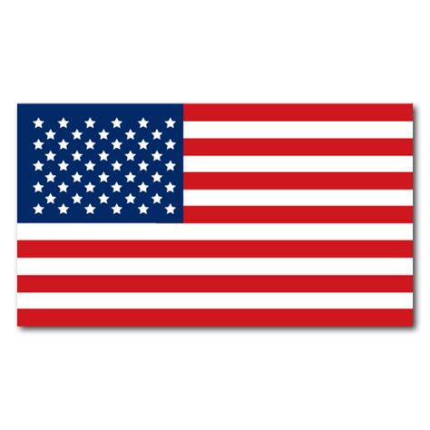 Patriotic American Flag stickers and decals