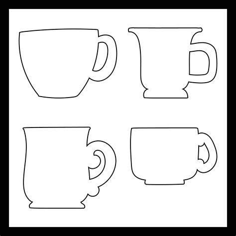 Cup Template Printable