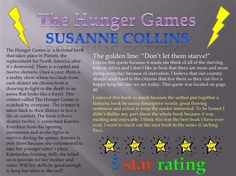 Book Review, Hunger Games.