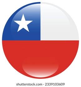 Flag Chile Flag Icon Standard Color Stock Vector (Royalty Free ...