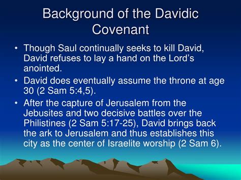 PPT - The Davidic Covenant – Part I PowerPoint Presentation, free ...