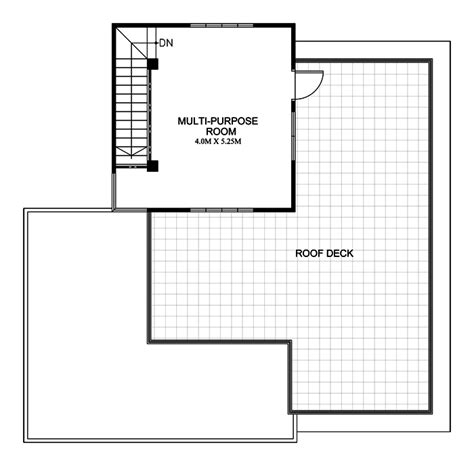 Kassandra – Two Storey House Design with Roof Deck | Pinoy ePlans