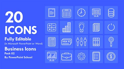 Business Icons For Presentations - Taha