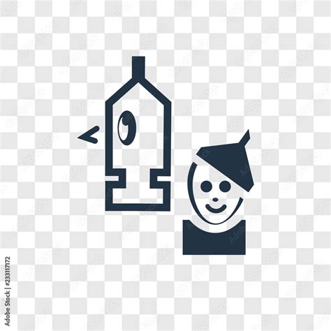 Wizard of oz vector icon isolated on transparent background, Wizard of ...